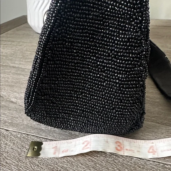 Anthropologie Asymmetric Beaded & Studded shoulder bag - Picture 8 of 11